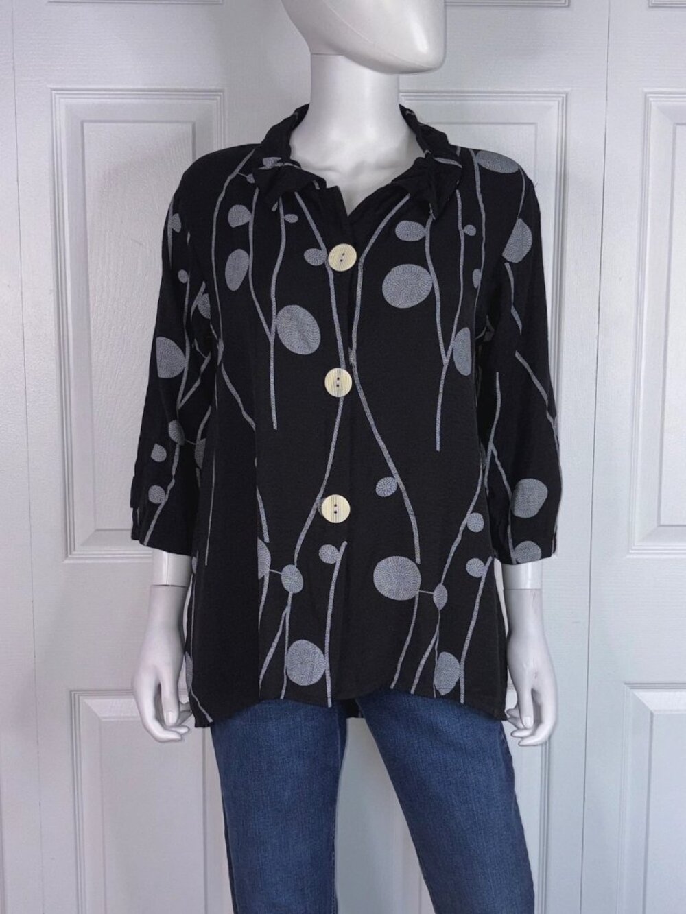 CREATION women's blouse medium